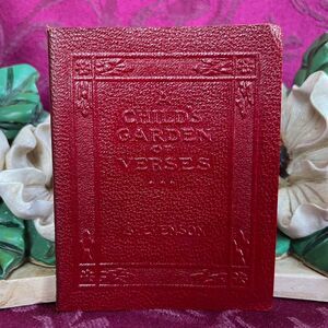 Ca 1923 A Child's Garden of Verses by Robert Louis Stevenson. Little Luxart Libr